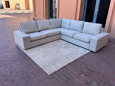 Selling in excellent Condition Ikea Kivik Corner Sofa Beige