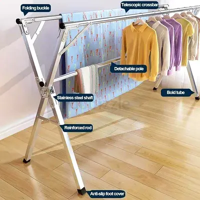 Foldable Cloth stand (cash on delivery all UAE)