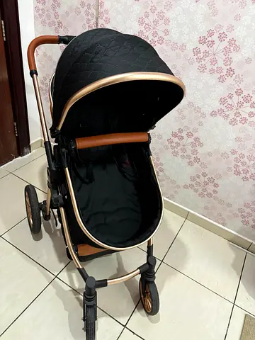 Stylish Black Stroller for Your Little One