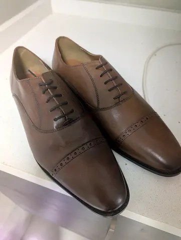 Men leather shoes 45/46 brand new