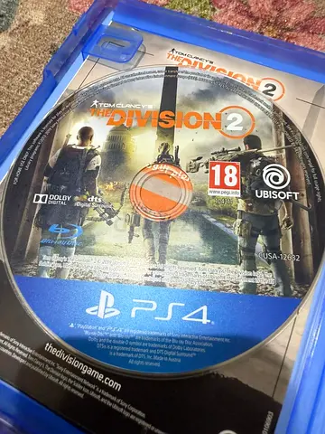The Division 2 PS4 - جديده  نظيفة معربه بالكامل
