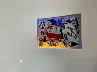 Limited Edition Football Match Card