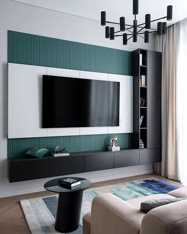 Modern Entertainment Center with Stylish Design