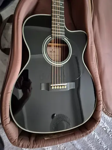 Guitar Sigma in case