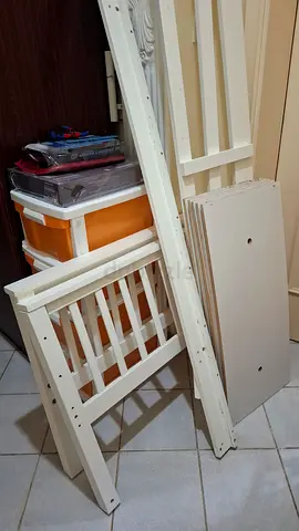 White bed
