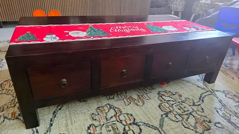 TV unit and coffee table set SOLID WOOD