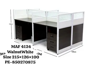 Stylish Office Workstation with Drawers