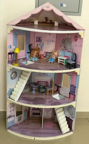 Charming Dollhouse with Cute Dolls