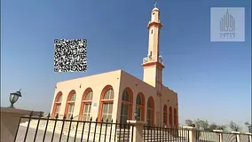 Corner 4 streets land directly front the service area directly on main road for sale at al amanama 1