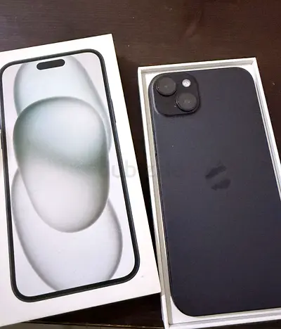 iPhone 15 plus 512gb black with warranty.