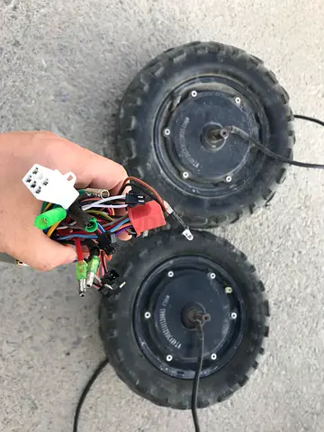 Electric scooter motor