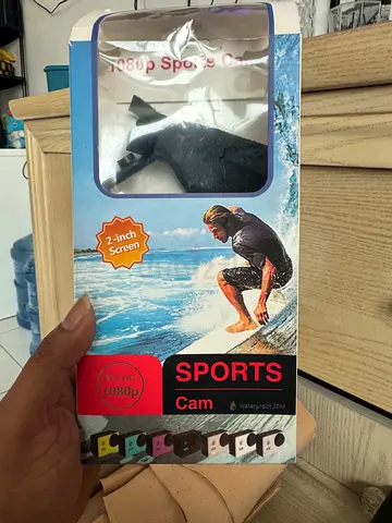 Stylish Sports Action Camera with 2-Inch Screen