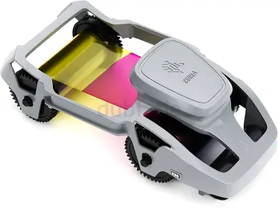 Zebra 800300-350 Color Ribbon - YMCKO - 200 Prints with ID Software Demo Card for ZC300 Printers