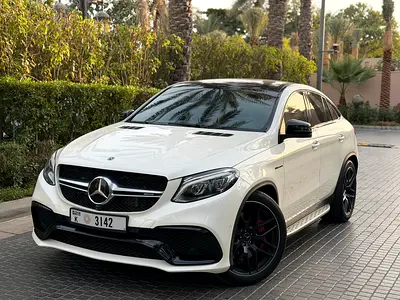 Mercedes GLE 63S Coupe White 2018 Low Mileage In Excellent Condition