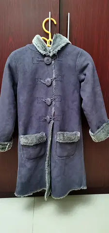 Winter hooded long jacket for girls