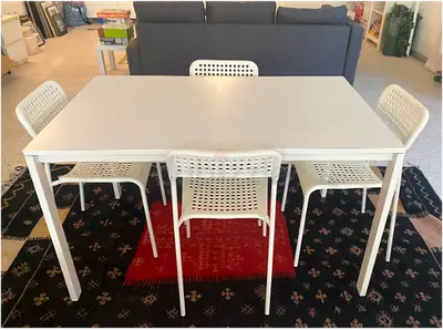 IKEA Vangasta Table with 4 Chairs