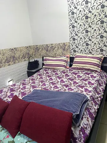 Comfortable Double Bed with dressing table