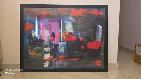 Abstract Framed Artwork