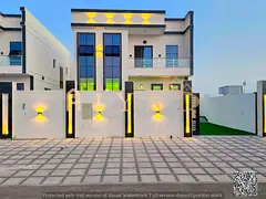 Villa for sale in Ajman at a bargain price, including registration fees. Excellent location. Freehol