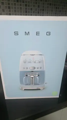 Smeg coffee machine mint green