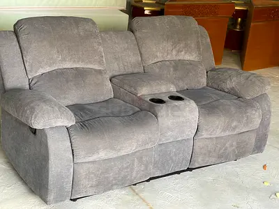 Comfortable Reclining Loveseat with Cup Holders