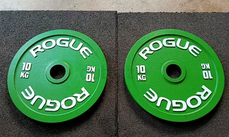 High-Quality 10 KG Rogue calibrated steel Weight Plate