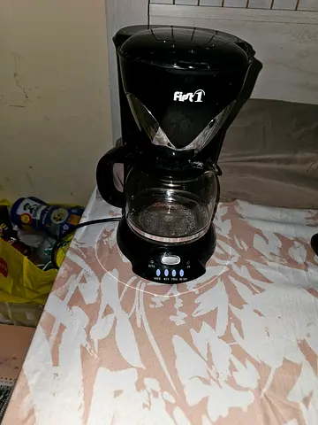 First 1 coffee maker.