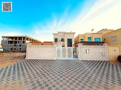 Luxury villa for sale in Al Muwaihat 1 Ajman with a plot size of 5000 sq ft and a built-up area of 5