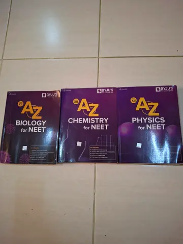 BYJU’S A to Z NEET Books Set (Physics, Chemistry  Biology)