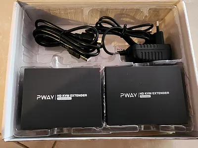 PWAY PW-HT225PIR HDMI Extender 195ft/60m Transmission over Cat5e/6/7 1080P