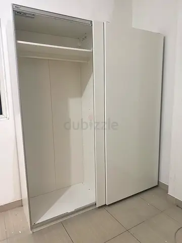 IKEA sliding door white wardrobe