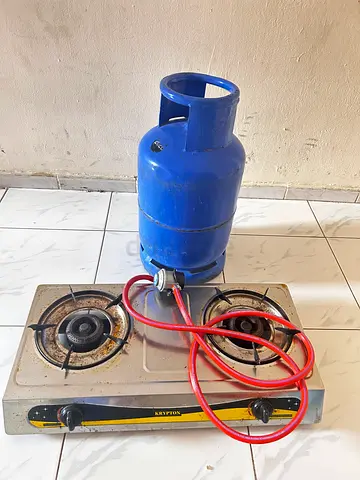 100% Filled With ADNOC sealed. Gas Cylinder and Stove for Cooking