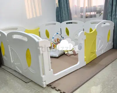 Safe Playpen for Babys Fun Time