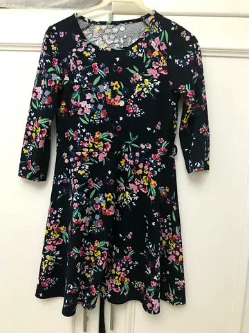 Charming Floral Print Dress
