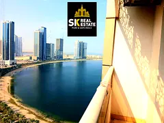 LUXURY 1BHK APARTMENT+PARKING FREE+OPEN SEA VIEW BOLCONY GYM -SWIMMING POOL FREE READY EASY EXIT TO