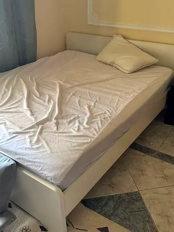 bed and mattress