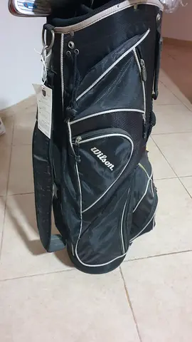 Golf Kit Bag with few clubs, “Wilson USA”,