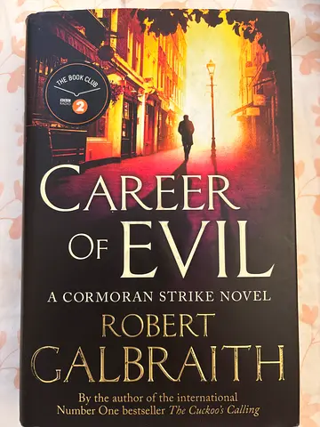 Career of Evil Robert Galbraith Hardcover Book
