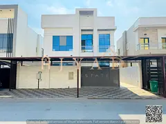Villa for sale in Al Yasmin, Ajman. Includes registration fees, electricity, water, and air conditio