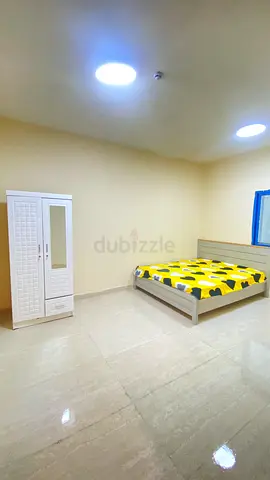 Furnished Bedroom Available for Kerala Couples Rent 1800 AED.