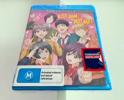Kiss Him, Not Me! - The Complete Manga Series Blu-ray Discs (Brand New / Sealed)