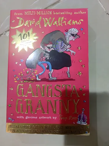 Gangsta Granny- book for sale