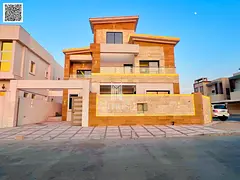 Luxury Villa for Sale in Al Yasmeen – Ajman | 6 Master Bedrooms | Built-up Area: 4,647 sq.ft | Plo