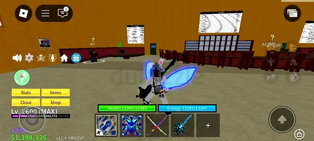 BLOX FRUIT ACC MAX LEVEL PERM BUDA PERM DRAGON/800 GEMS 99 NIGHTS IN FOREST...