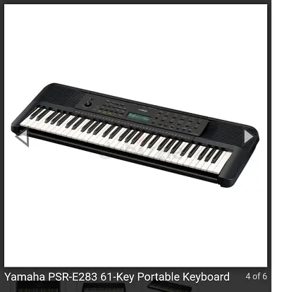 Yamaha PSR-E283 Keyboard + Stand | Excellent Condition
