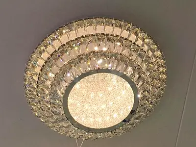 Elegant Crystal Ceiling Light