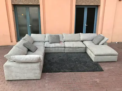 Comfortable Pan Emirates pianca feather 🪶 filled Sofa