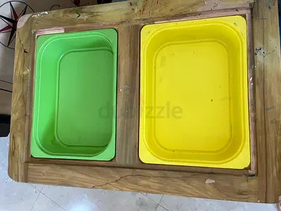 Bright and Functional Kids Arts and Crafts Table