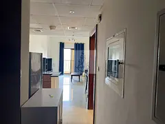 FULLY FURNISHED 1-BEDROOM APARTMENT | HIGHER FLOOR | PARTIAL LAKE &amp; GOLF VIEW | DUBAI SPORTS CIT