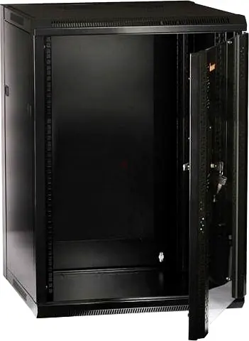 Server / Network Rack Cabinet – Good Condition – With Fans  Shelves